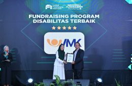 VMK menerima Penghargaan Program Disabilitas Terbaik di Indonesia Fundraising Award 2026