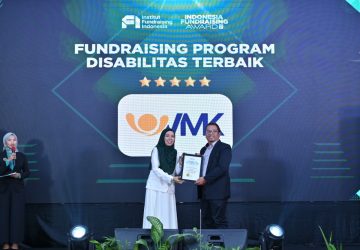 VMK menerima Penghargaan Program Disabilitas Terbaik di Indonesia Fundraising Award 2026